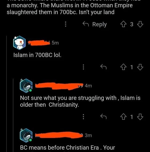 &quot;Islam is older then Christianity.&quot;