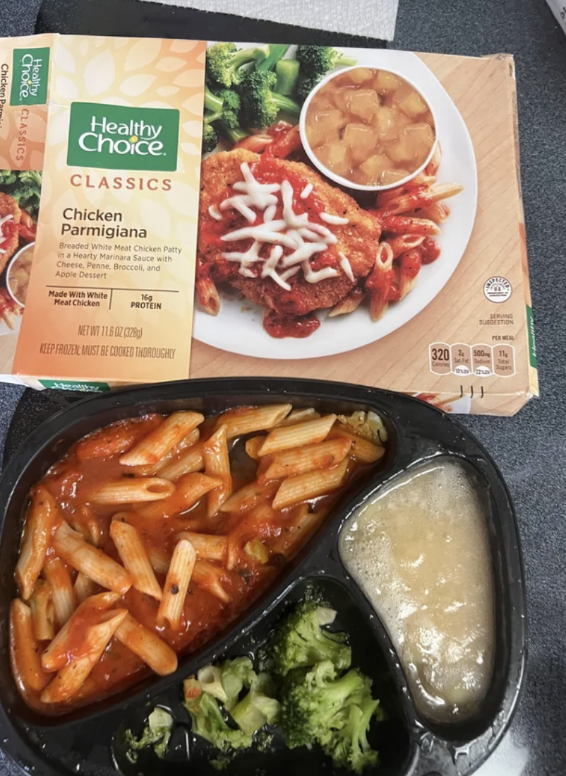 no chicken in the frozen meal