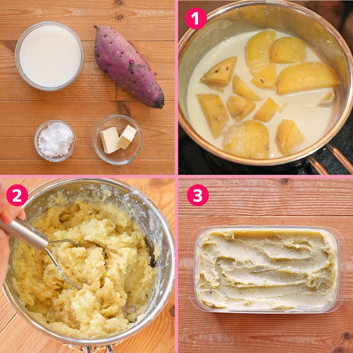 【さつまいも】簡単 生スイートポテト レシピ・作り方|Tasty