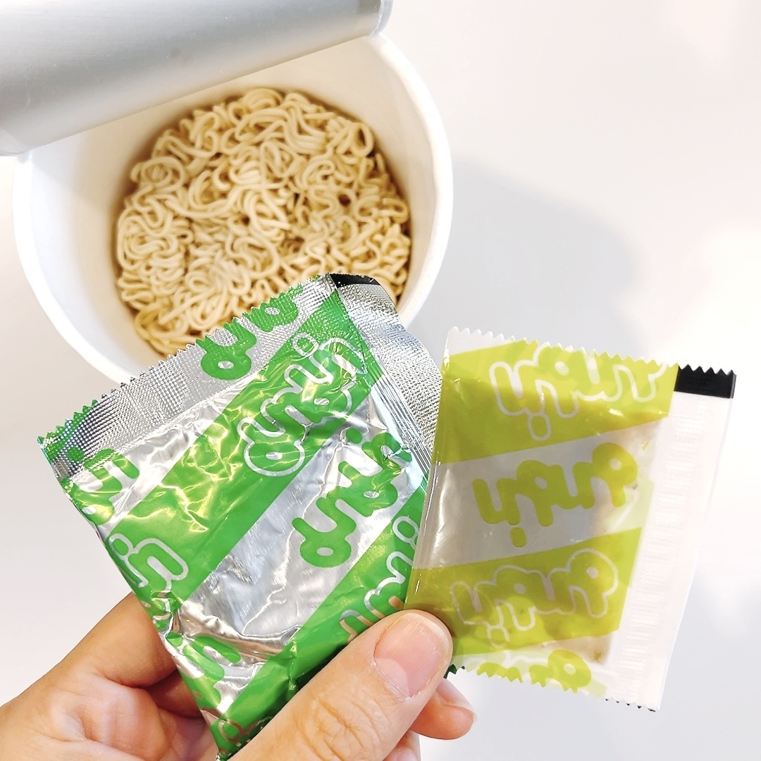 カルディのオススメのフード「グリーンカレーヌードル」