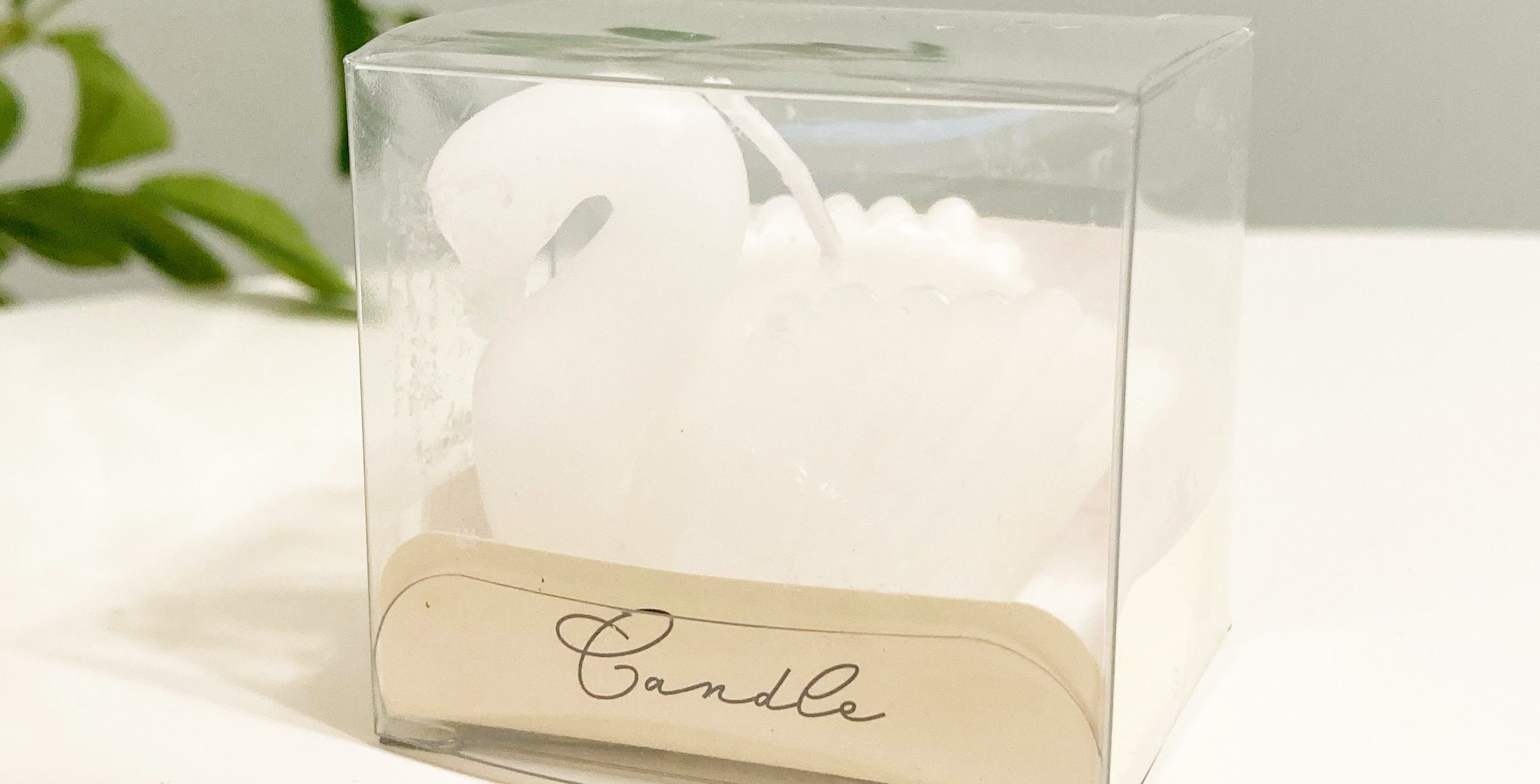 CanDo(キャンドゥ)の高見えインテリア「キャンドル スワン」