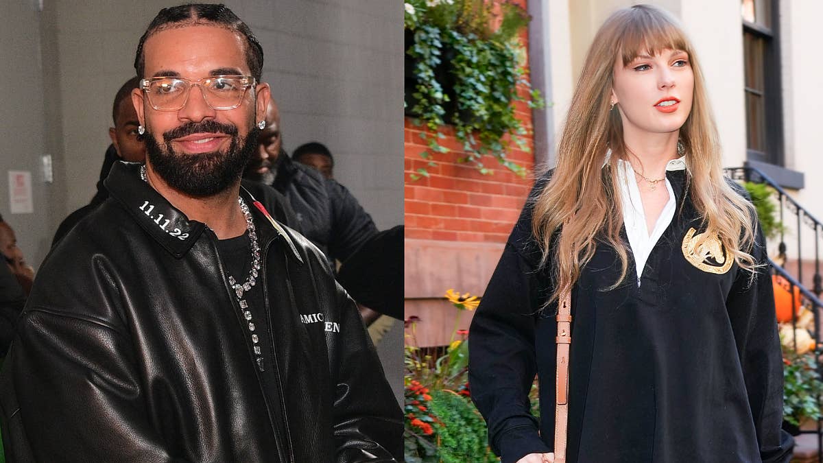Taylor's mention on the 'Scary Hours' expansion of Drake's 'Dogs' occurs on a song that also mentions Ye, Larry David, and more.