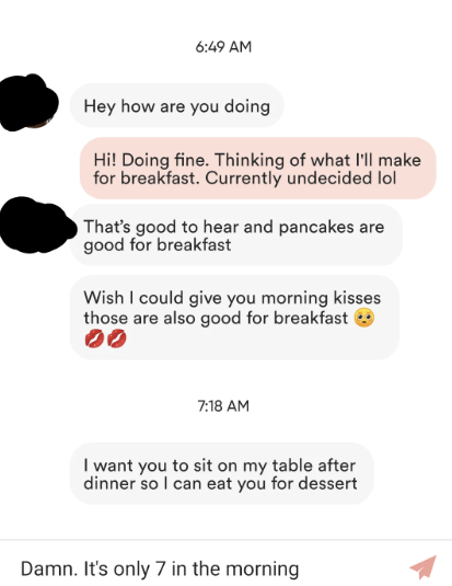 wish i could give you morning kisses those are also good for breakfast