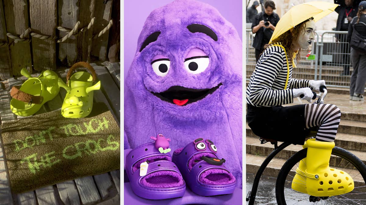 Official collaborations with Shrek, MSCHF, McDonald’s, and more prove that Crocs is paying attention to the internet's greatest memes. So far, it's paid off.