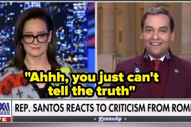 Everyone's Laughing At This Fox News Host For Accusing George Santos Of Blatantly Lying