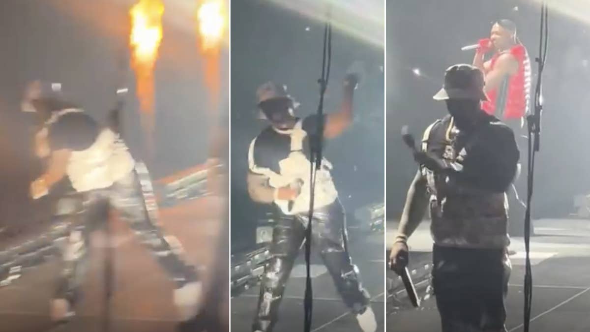 The G-Unit rapper’s Final Lap Tour took over Los Angeles' Crypto.com Arena on August 30, and it ended up leaving one fan bloodied and bruised.