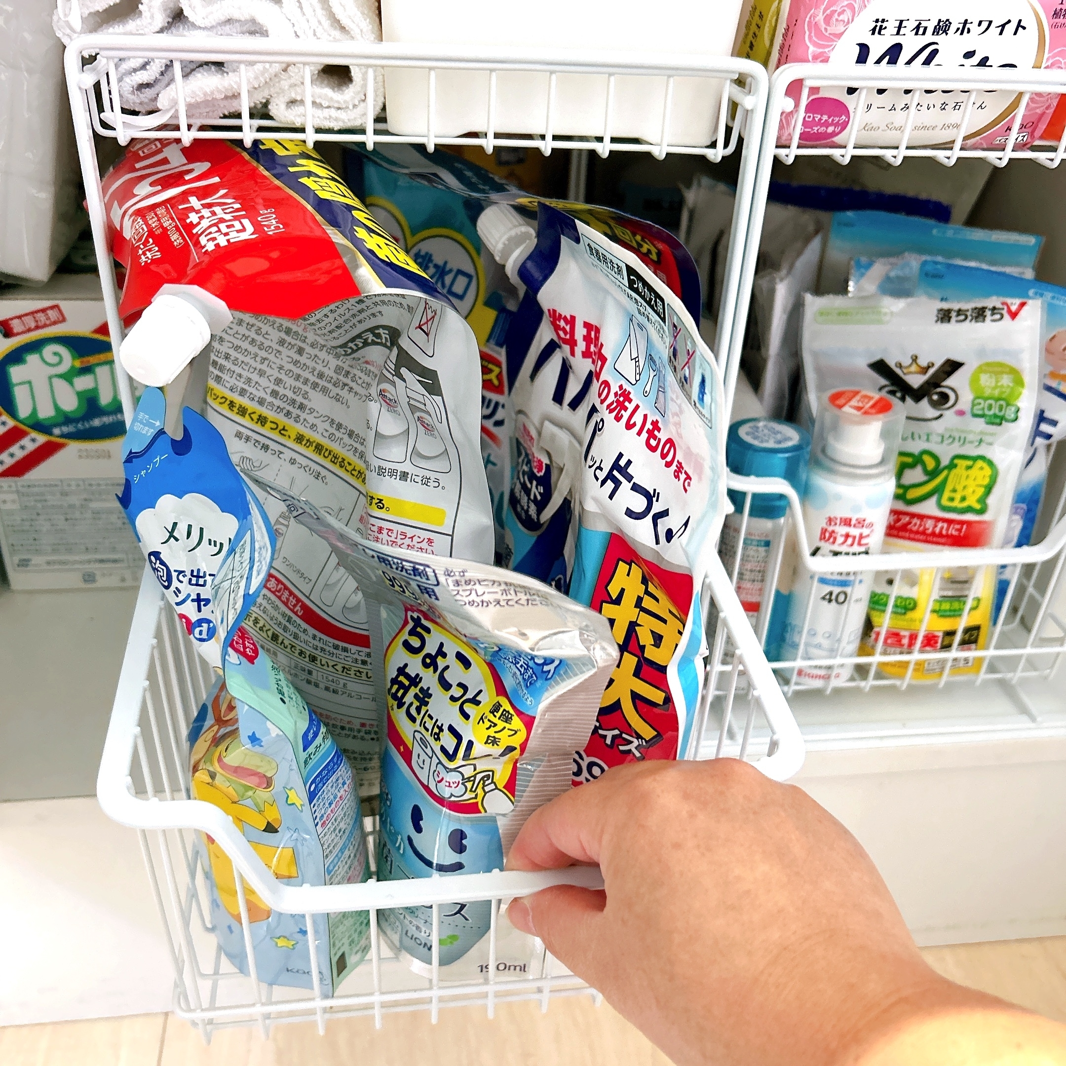 CAINZ（カインズ）のおすすめ収納グッズ「引き出しラック ホワイト」