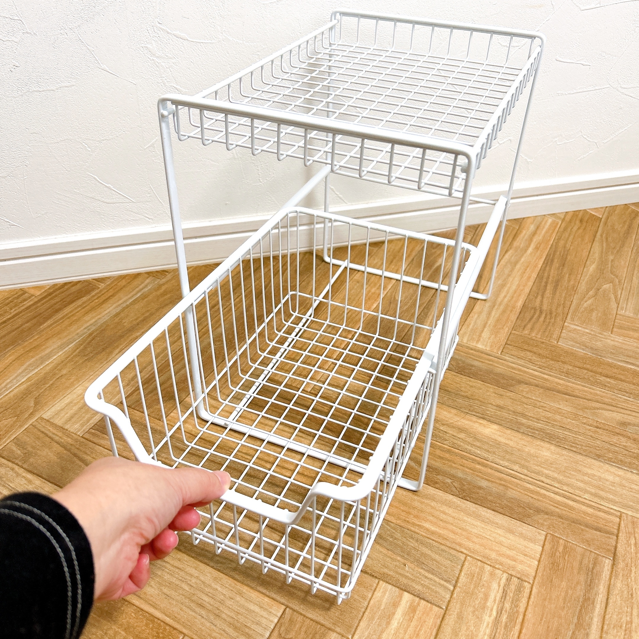 CAINZ（カインズ）のおすすめ収納グッズ「引き出しラック ホワイト」