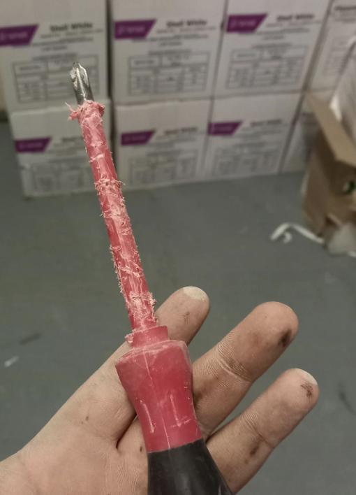 a broken screwdriver