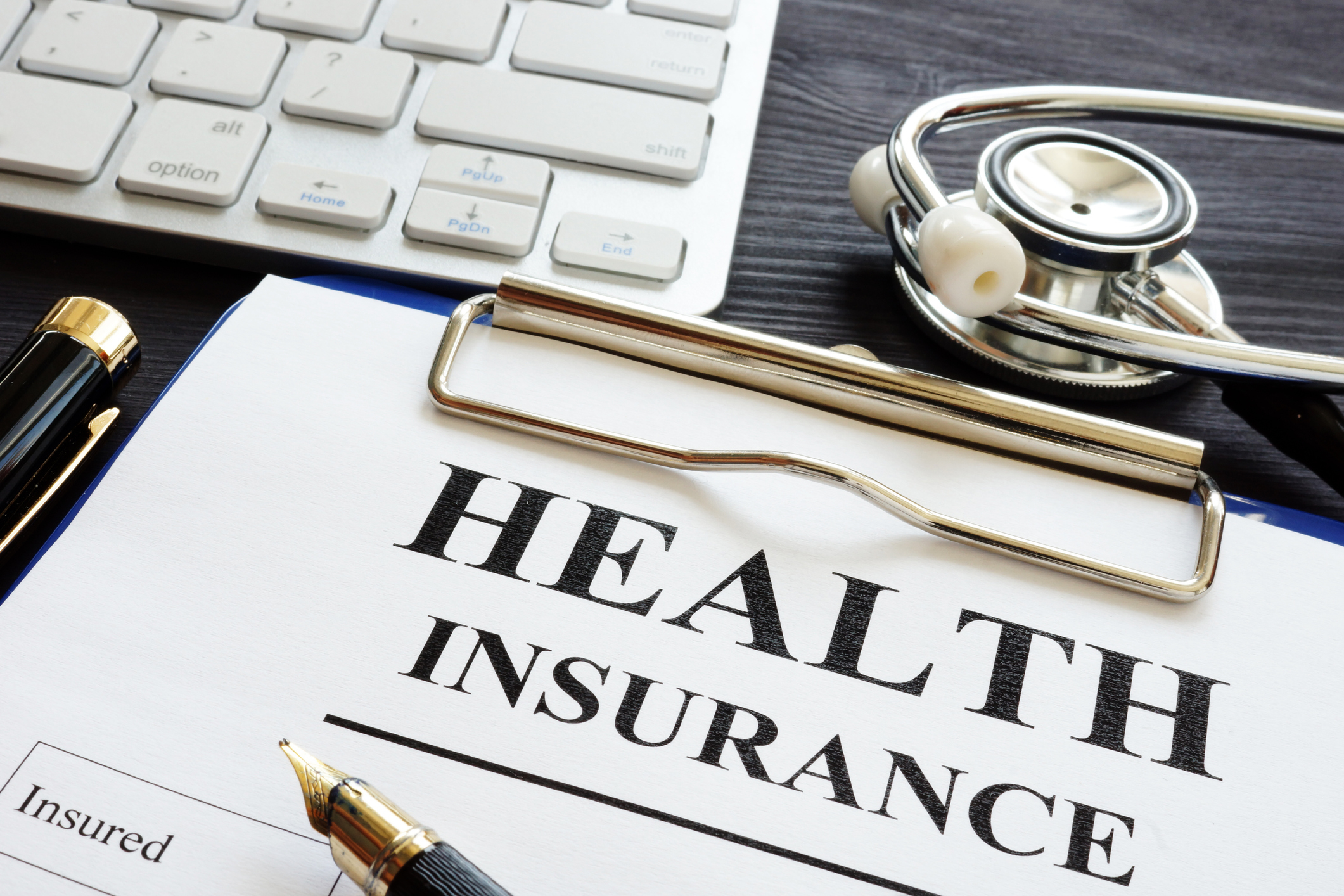 A health insurance agreement