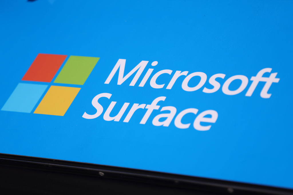&quot;Microsoft Surface&quot; home screen