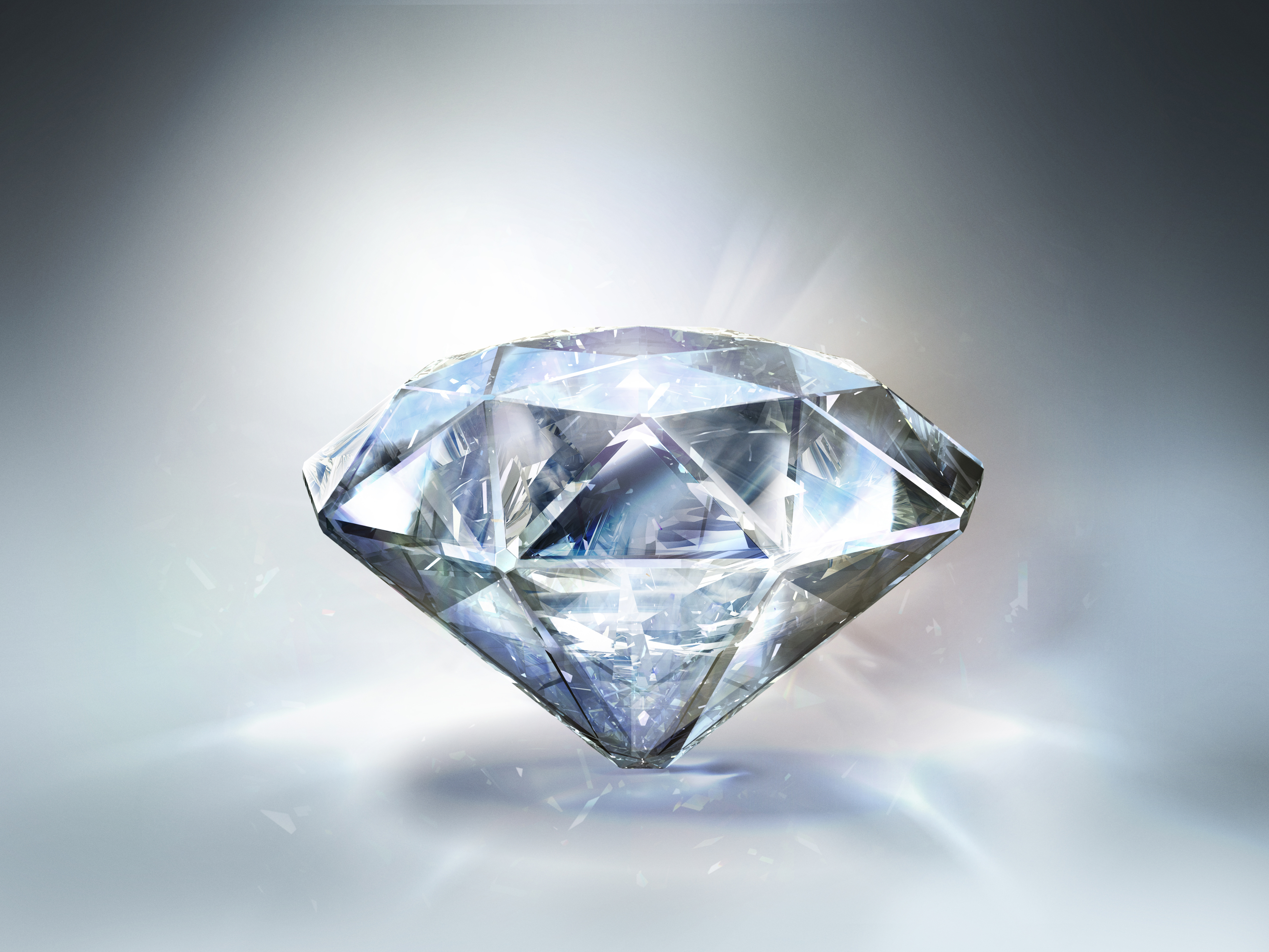 Closeup of a diamond