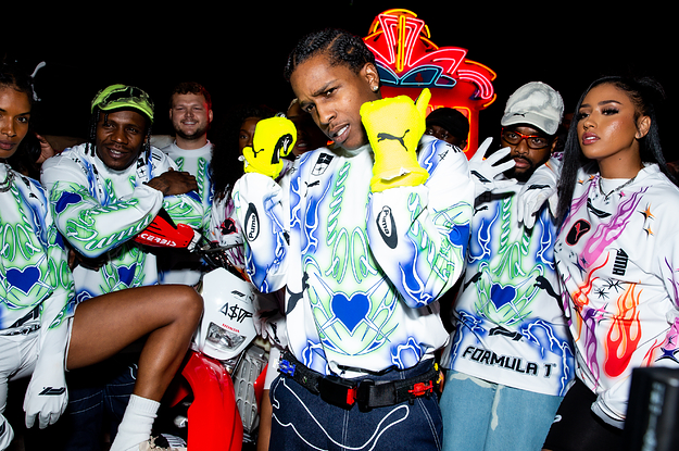 ASAP Rocky (and Rihanna) Won Race Weekend in Las Vegas With His Puma x F1 Pop-Up