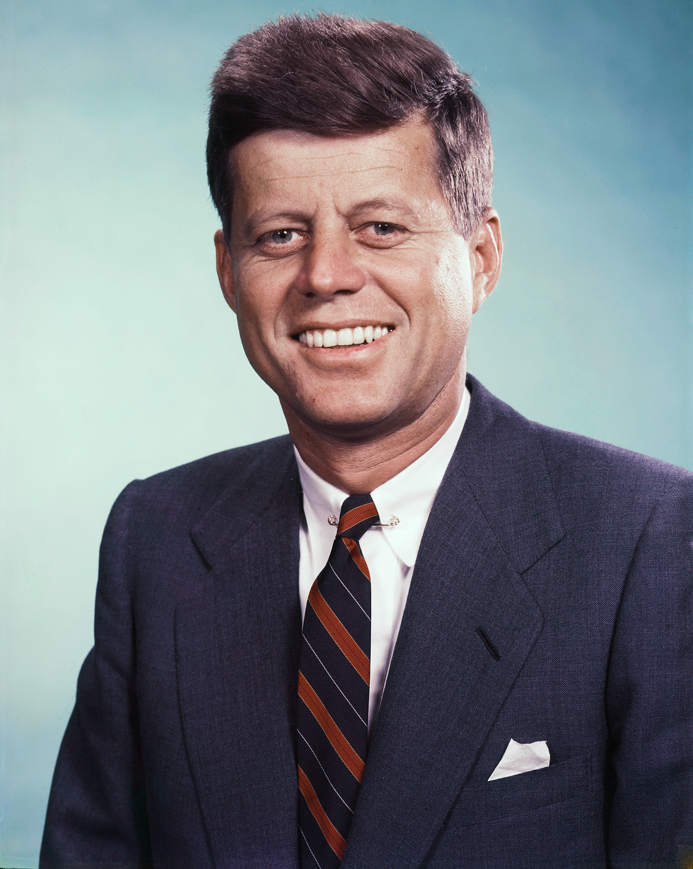 Closeup of JFK