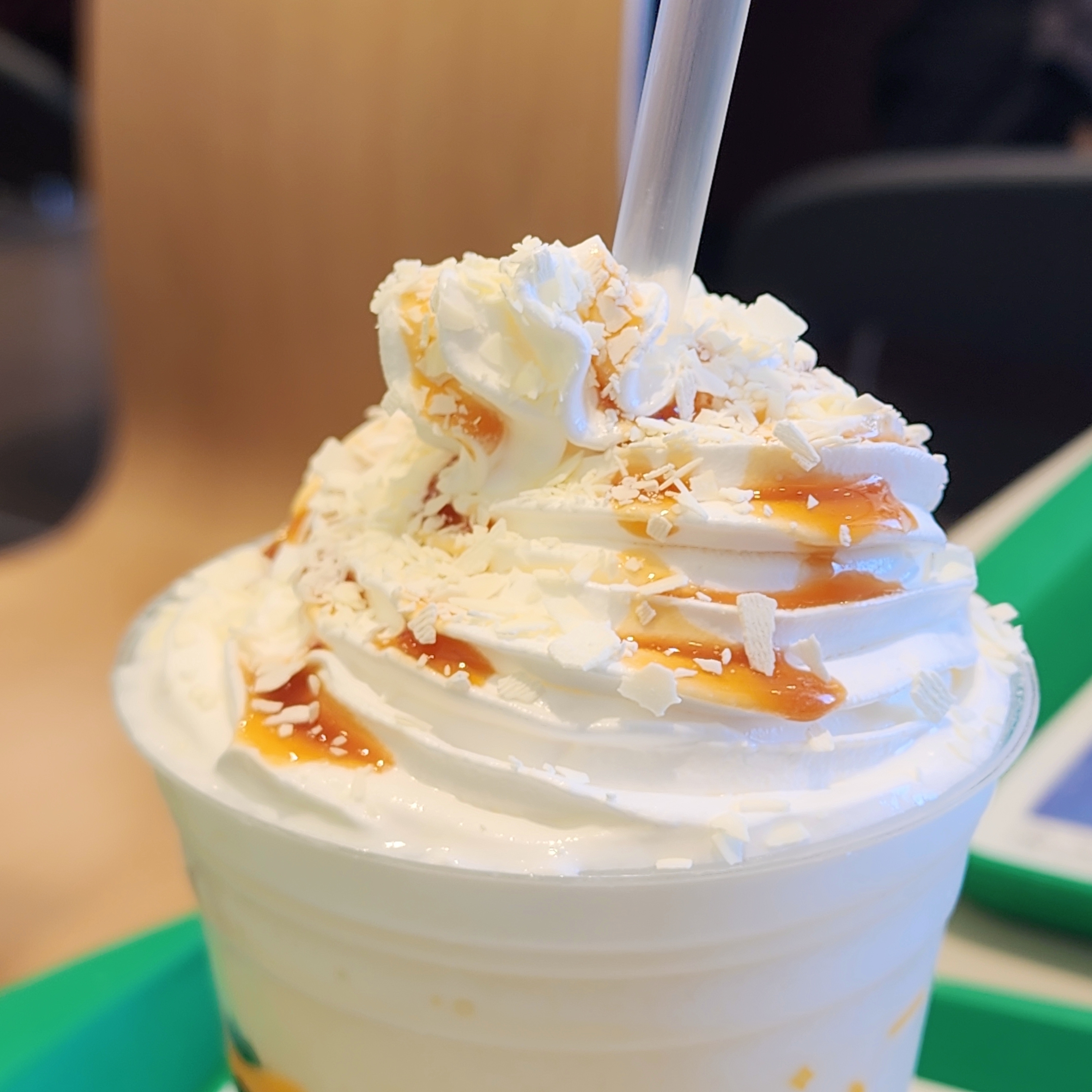 McDonald's(マクドナルド)のおすすめドリンク「ホワイトスノーチョコフラッペ」