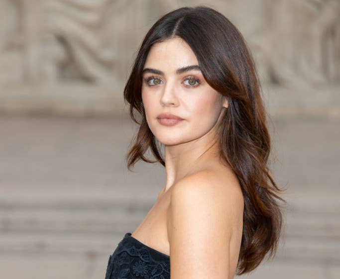 Closeup of Lucy Hale