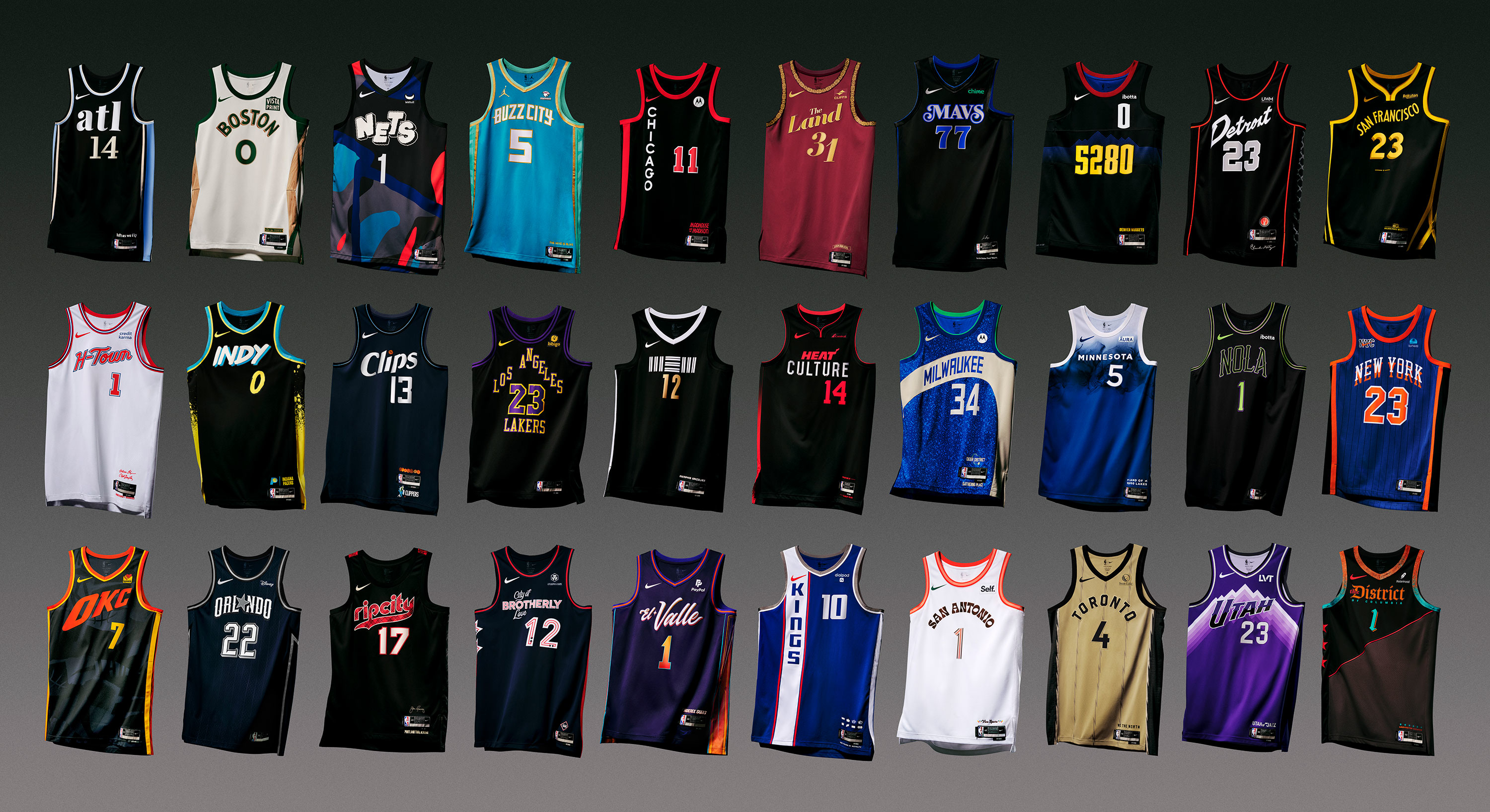 NBA Reveals Uniforms For 2023 Jordan Rising Stars Tournament