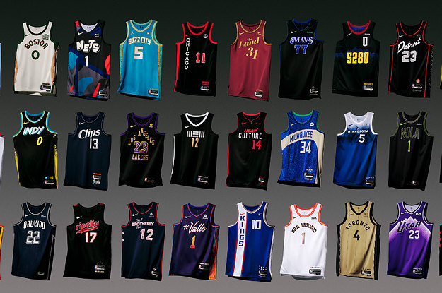 Nike Officially Reveals 2023-24 NBA City Edition Jerseys