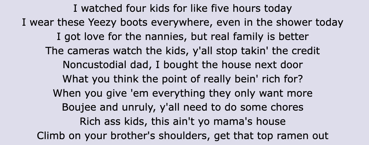 Kanye West Reflected On His Parenting Style In His Song Eazy