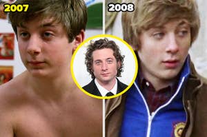 Jeremy Allen White in Law and Order episodes in 2007 and 2008