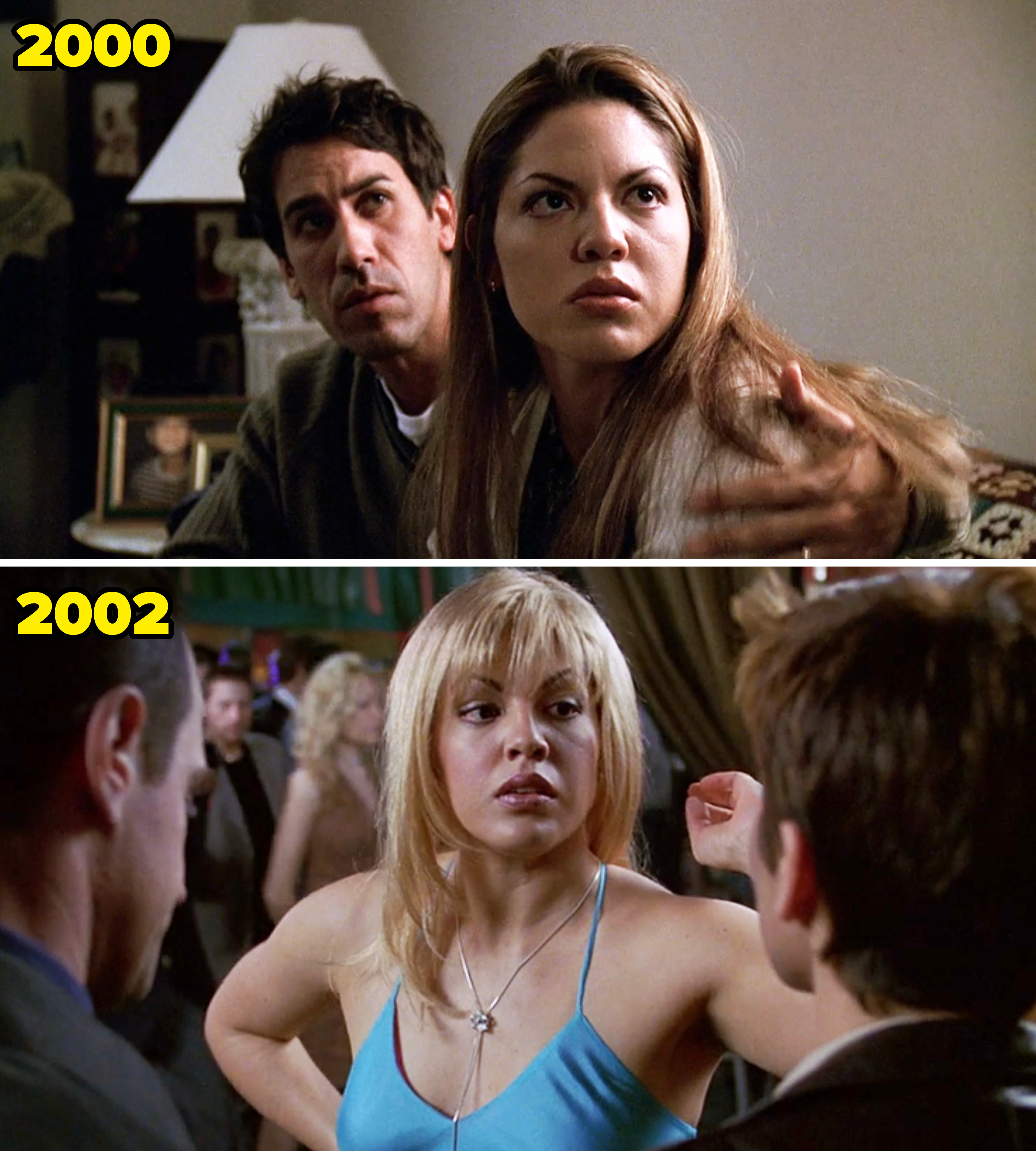 their character in 2000 and 2002