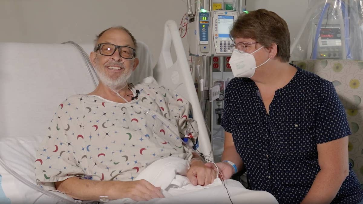 While the 58-year-old patient first showed signs of "significant progress" following surgery, he ultimately died about six weeks after the procedure.
