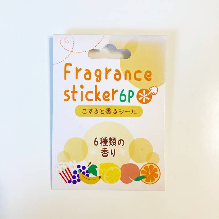 CanDo(キャンドゥ)の便利アイテム「香り付きシール 6P」