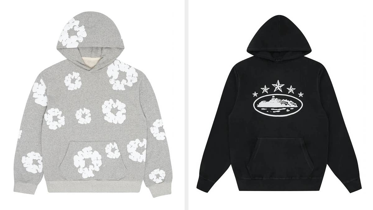 A roundup of some of the best hoodies to buy right now from brands like Denim Tears, Corteiz, Awake NY, Fear of God, and more.