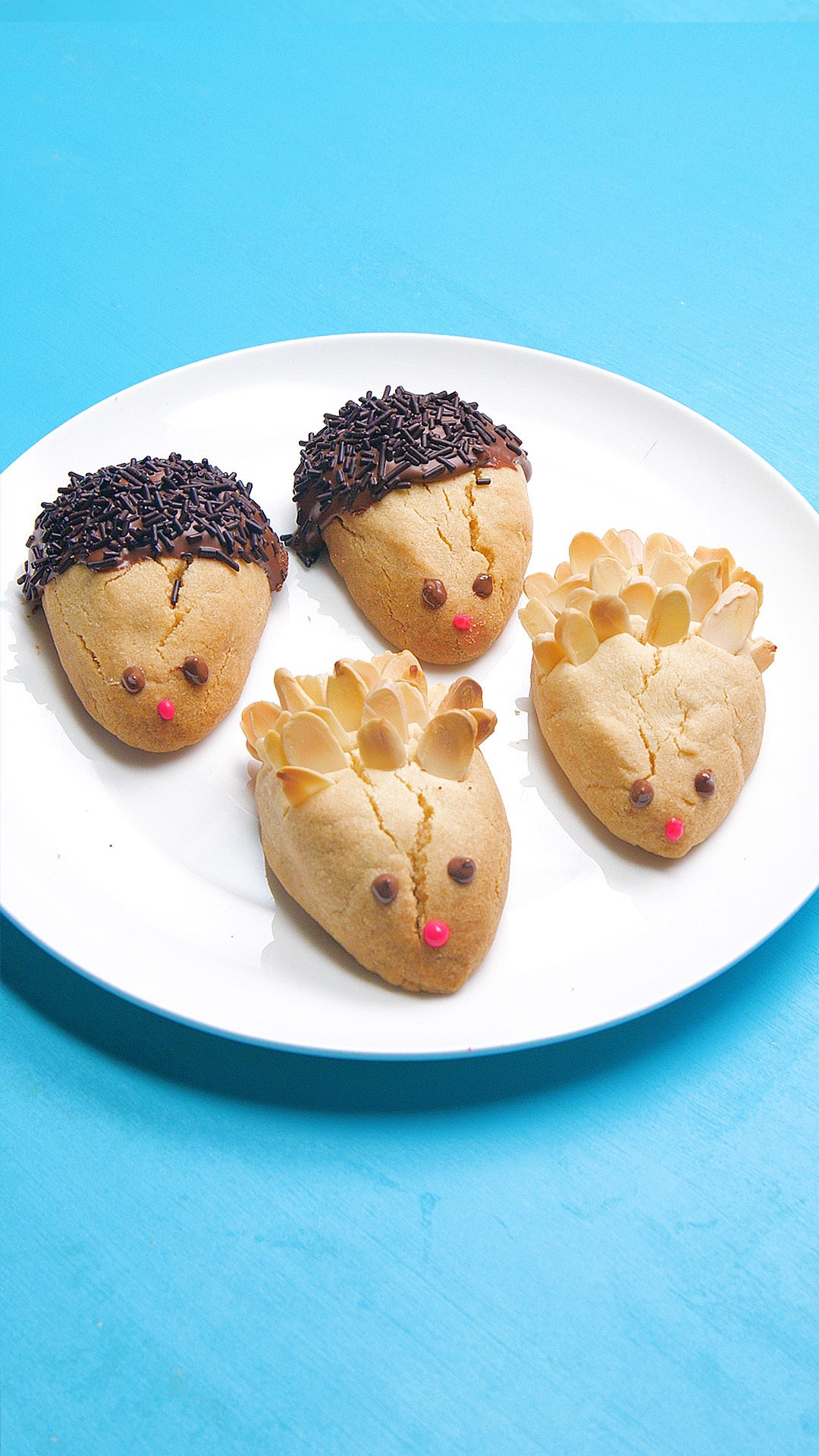 今にも走り出しそう♡】さくさくハリネズミ レシピ・作り方｜Tasty