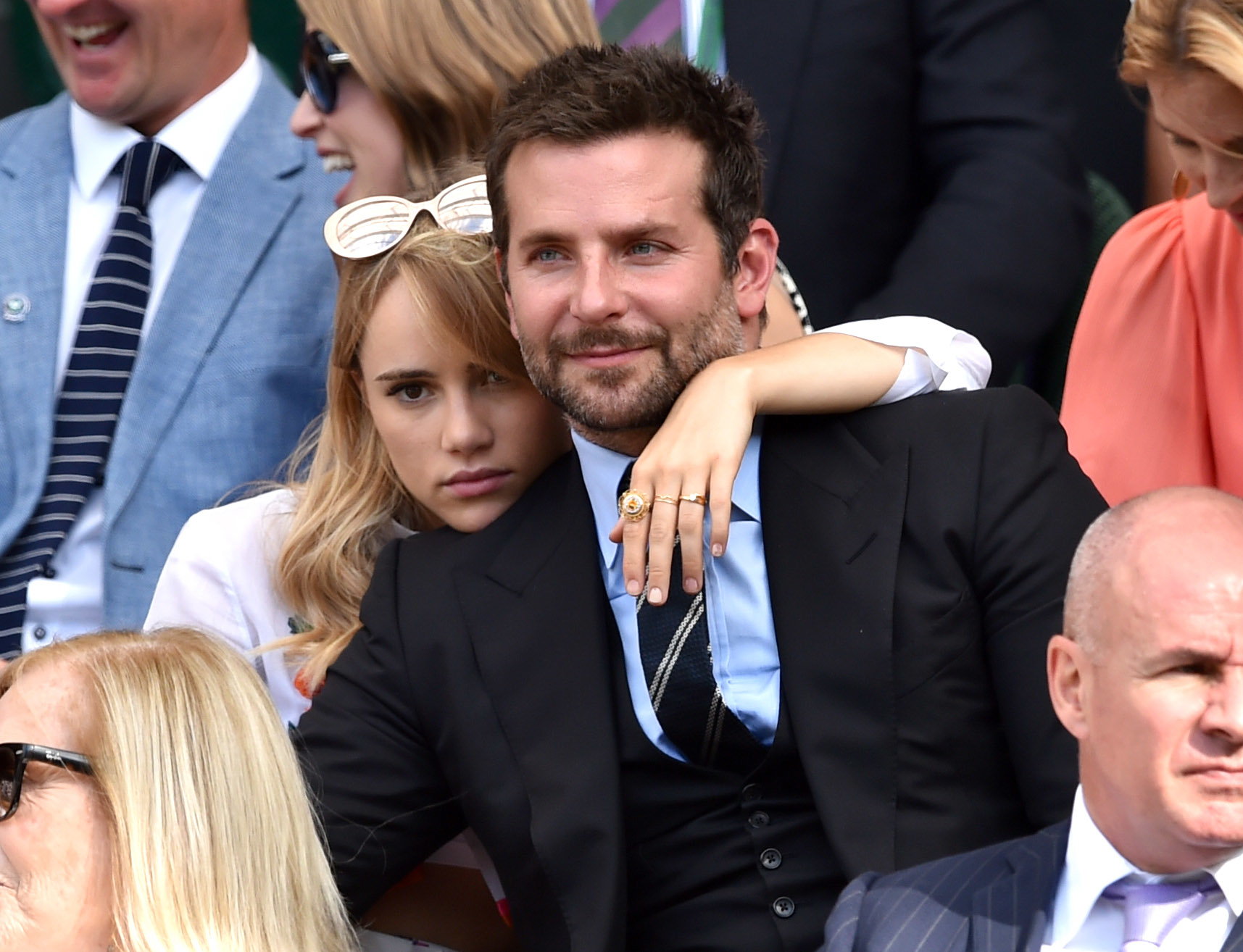 Close-up of Suki with Bradley