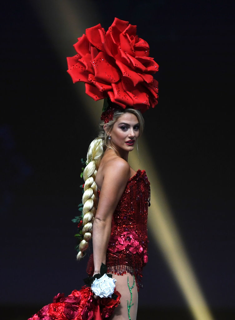 Miss USA as a rose