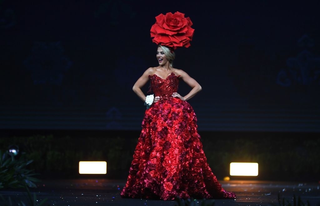 Miss USA as a rose