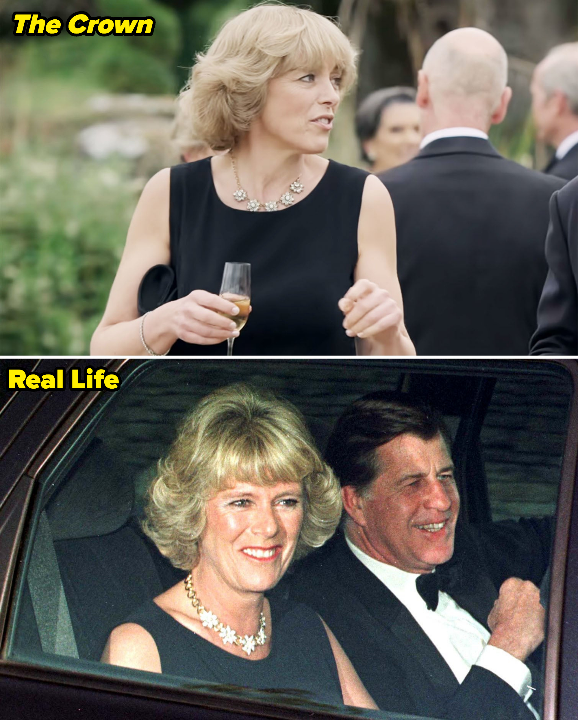 Side-by-sides of Camilla Parker Bowles