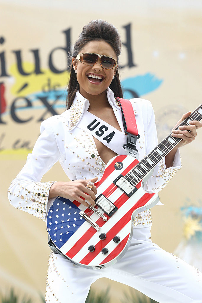 Miss USA as Elvis
