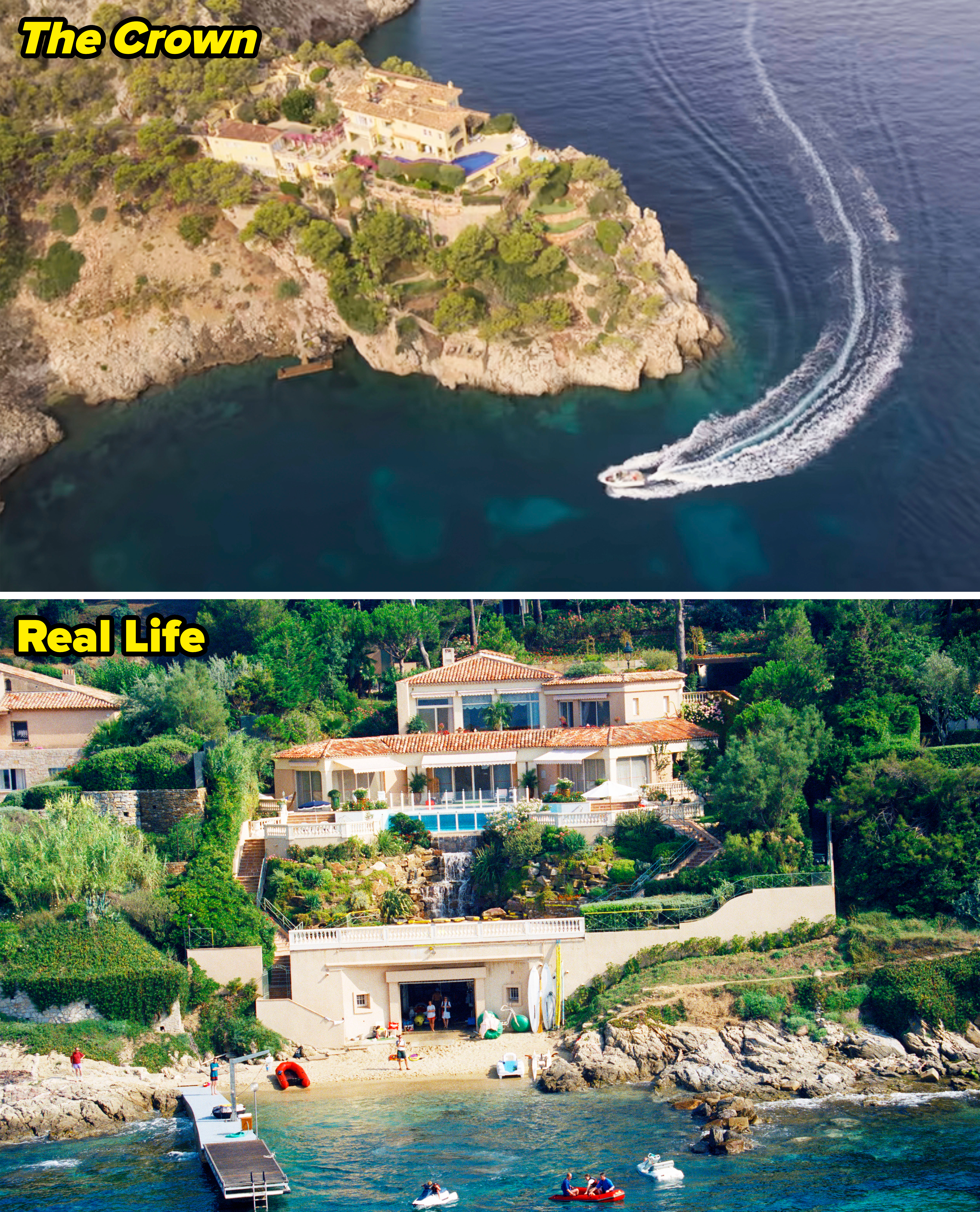 Side-by-sides of Mohamed Al-Fayed&#x27;s house