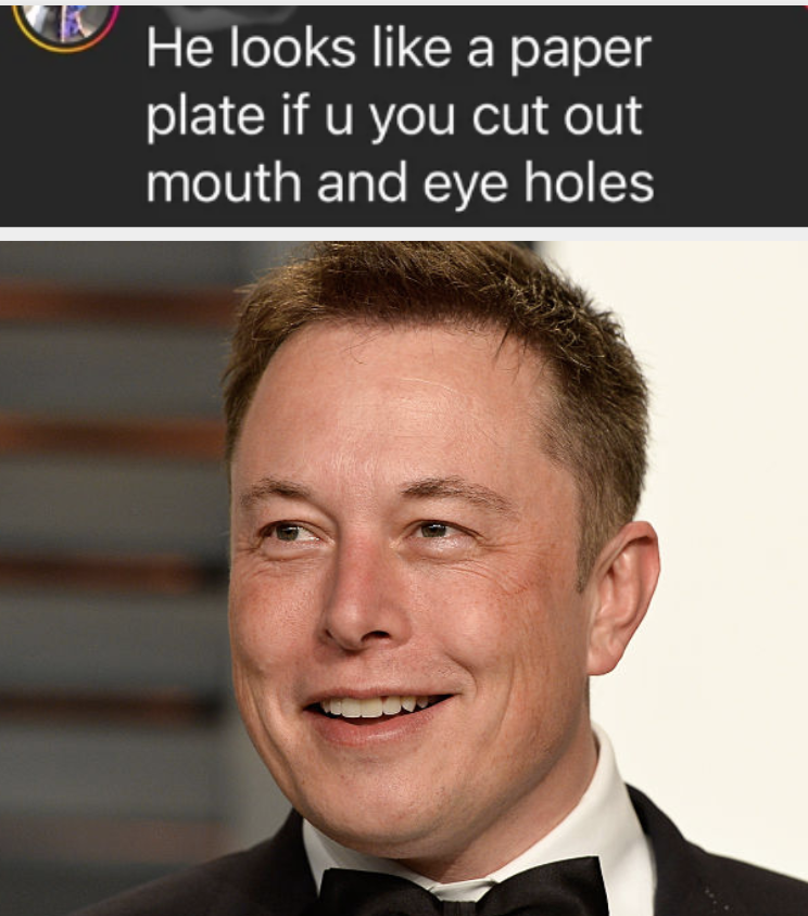 Closeup of Elon Musk