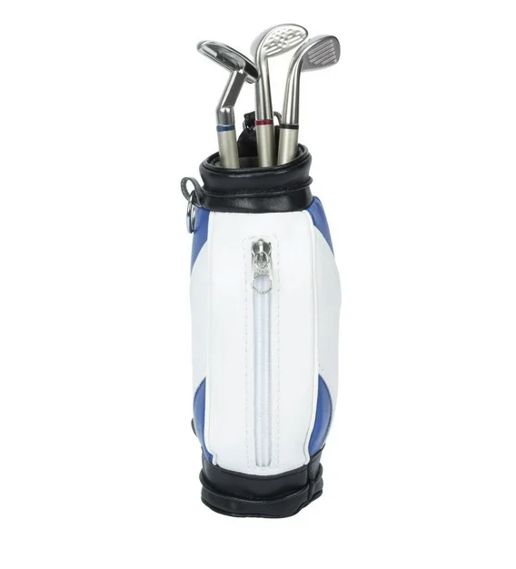 golf club pens in a golf bag holder