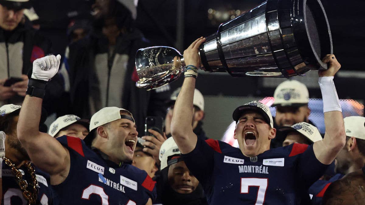 Marc-Antoine Dequoy spoke about the issue following the Montreal Alouettes victory over the Winnipeg Blue Bombers at the 2023 Grey Cup.