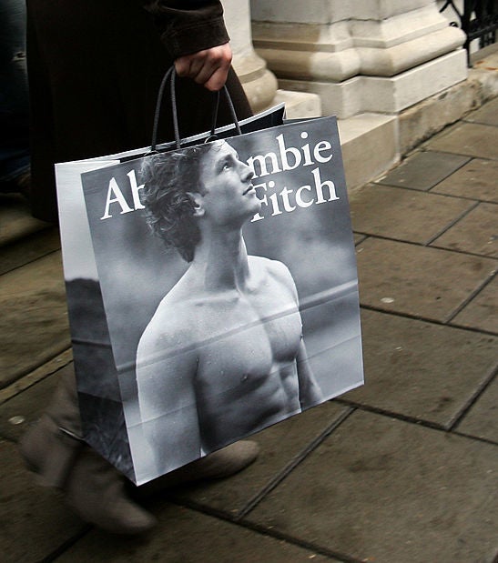 An Abercrombie bag