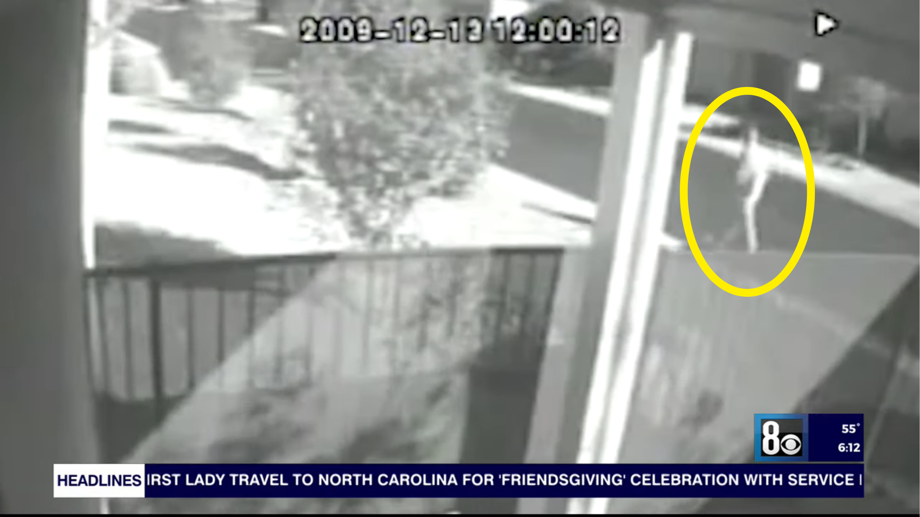 CCTV footage of Koecher