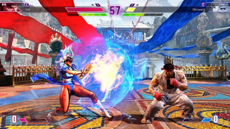 screen grab from the street fighter 6 game for ps5, ps4, and xbox series x