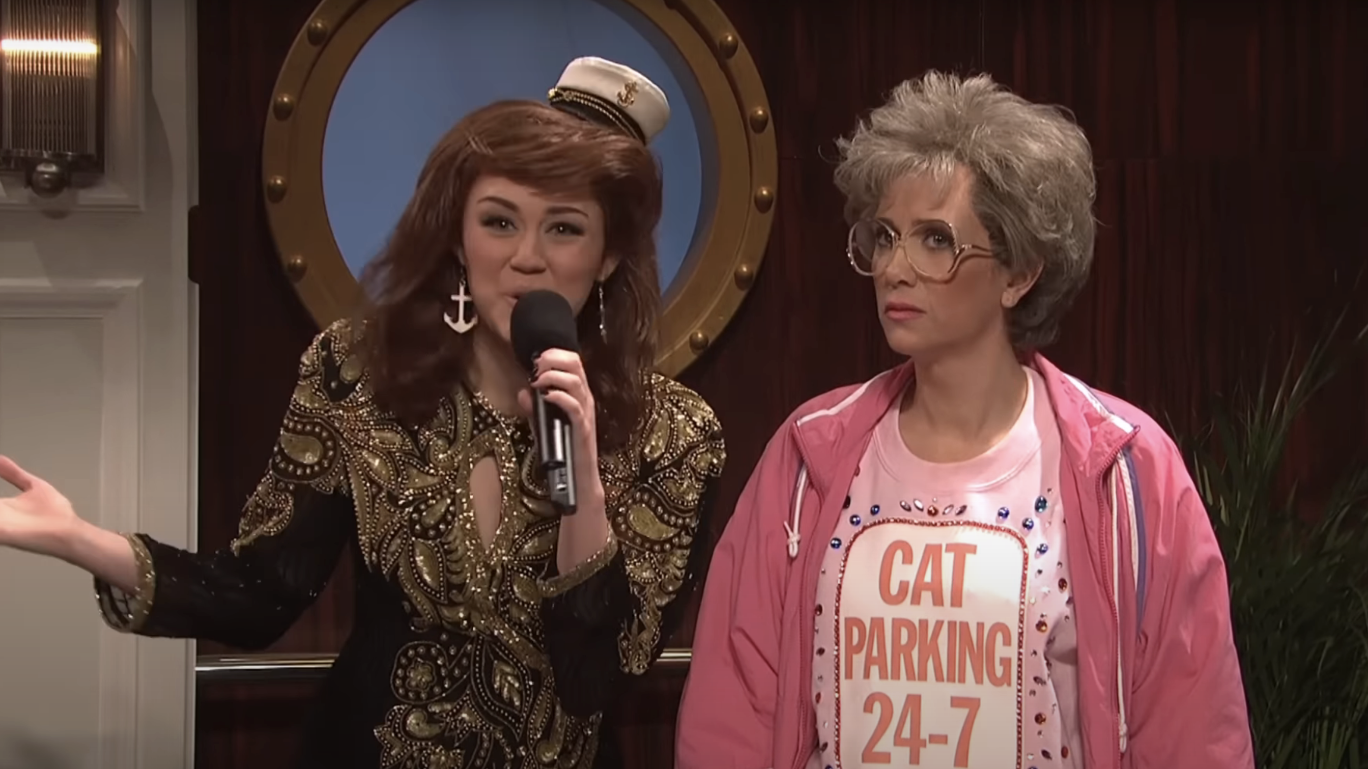 Screenshot from "SNL"