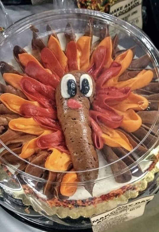 a turkey dessert