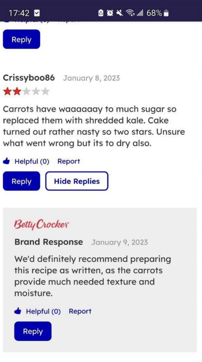 "We'd definitely recommend preparing this recipe as written…"