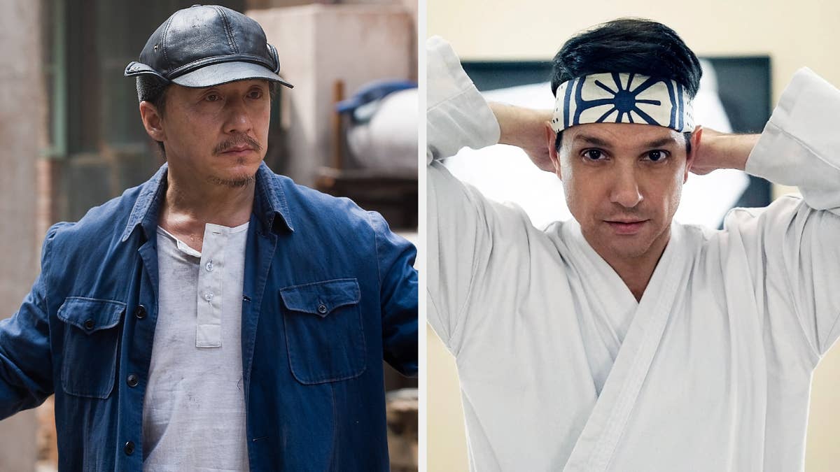 The 'Karate Kid' franchise continues with the leads from the original 1984 film and the 2010 remake, respectively.