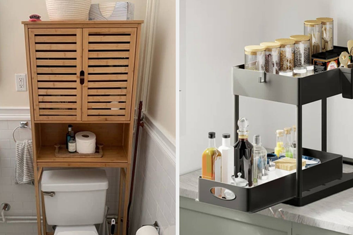 23 Best Bathroom Storage Ideas - Bathroom Organizers