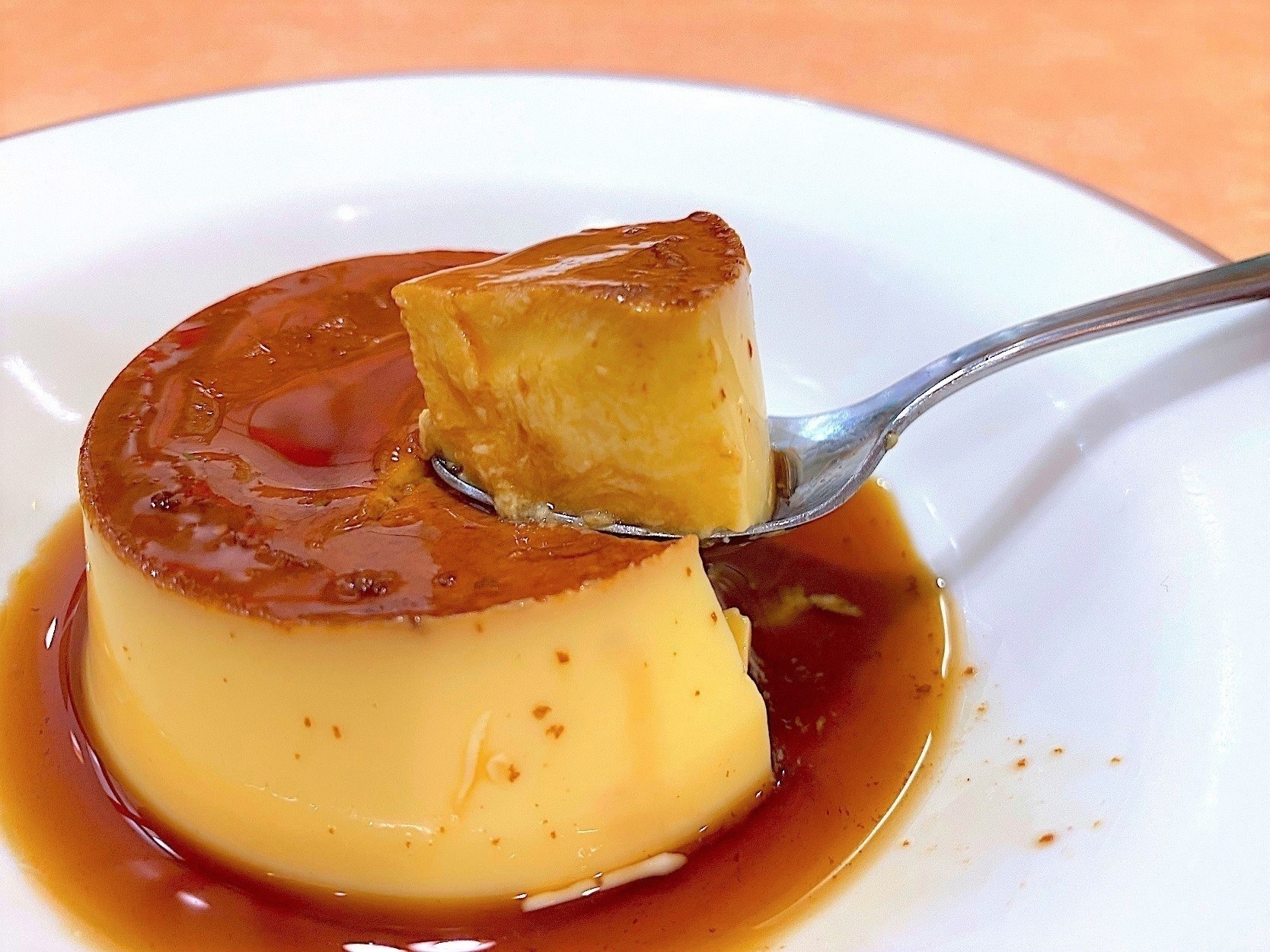 サイゼリアのおすすめデザート「イタリアンプリン」