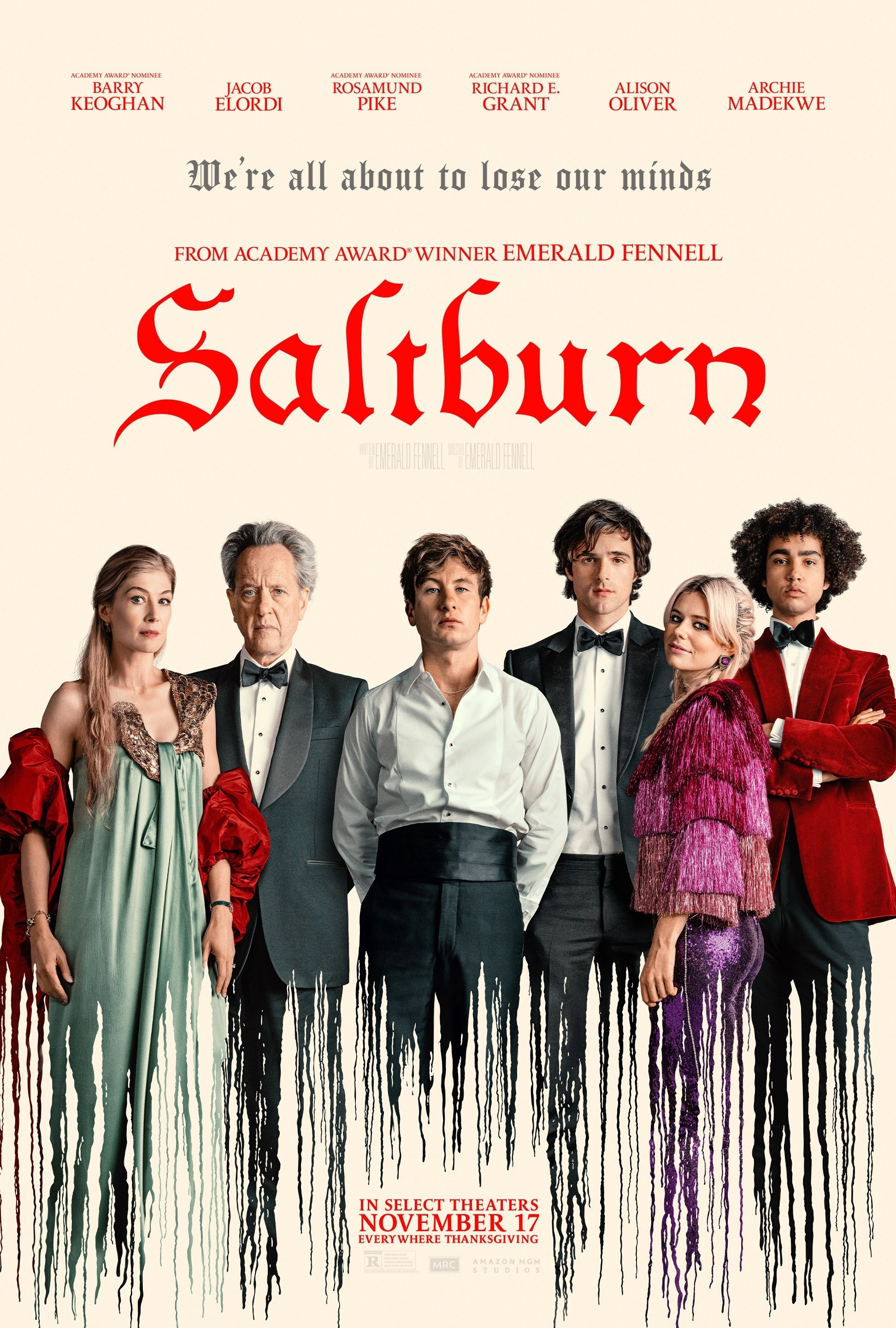 "Saltburn" poster