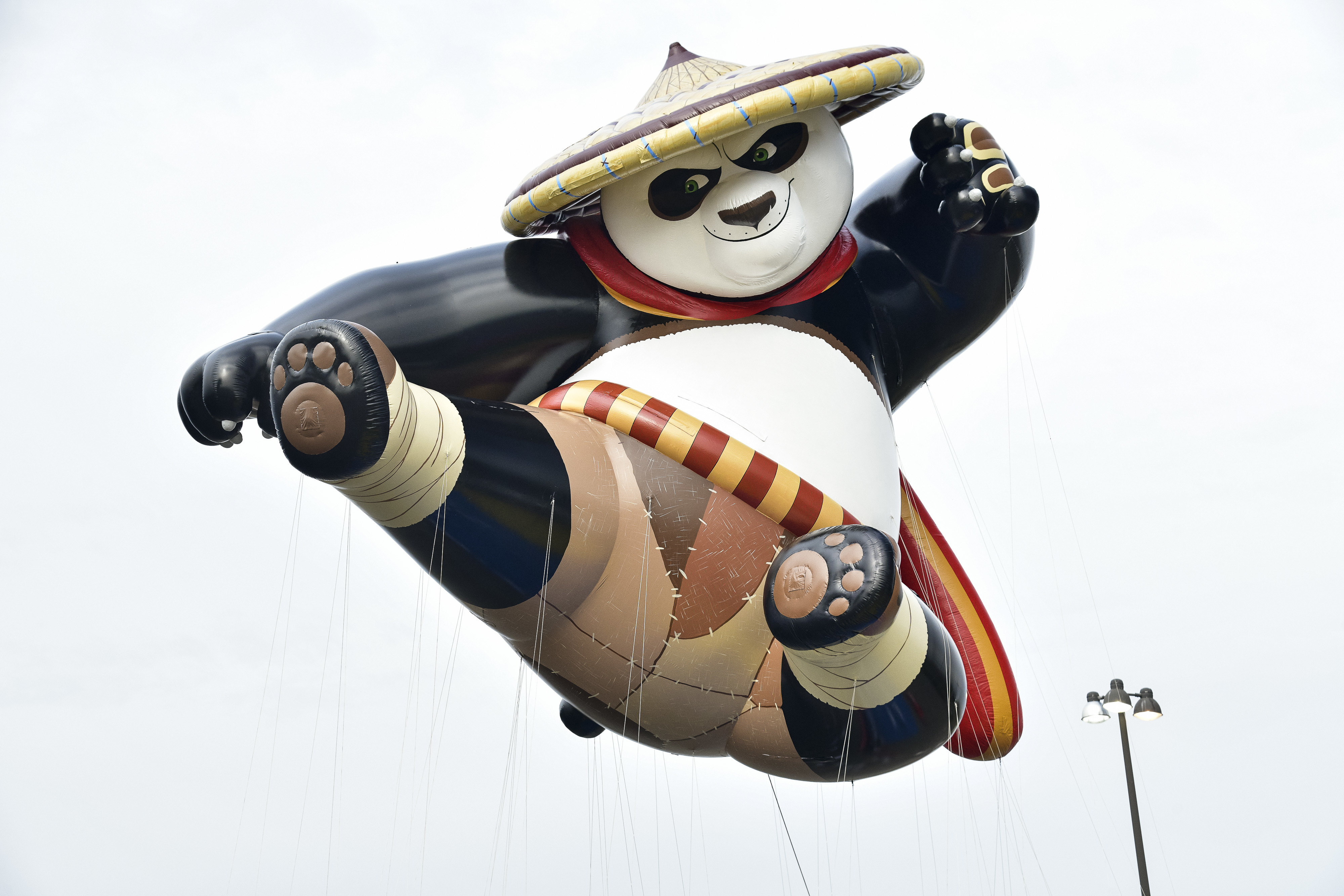 Closeup of the Po balloon