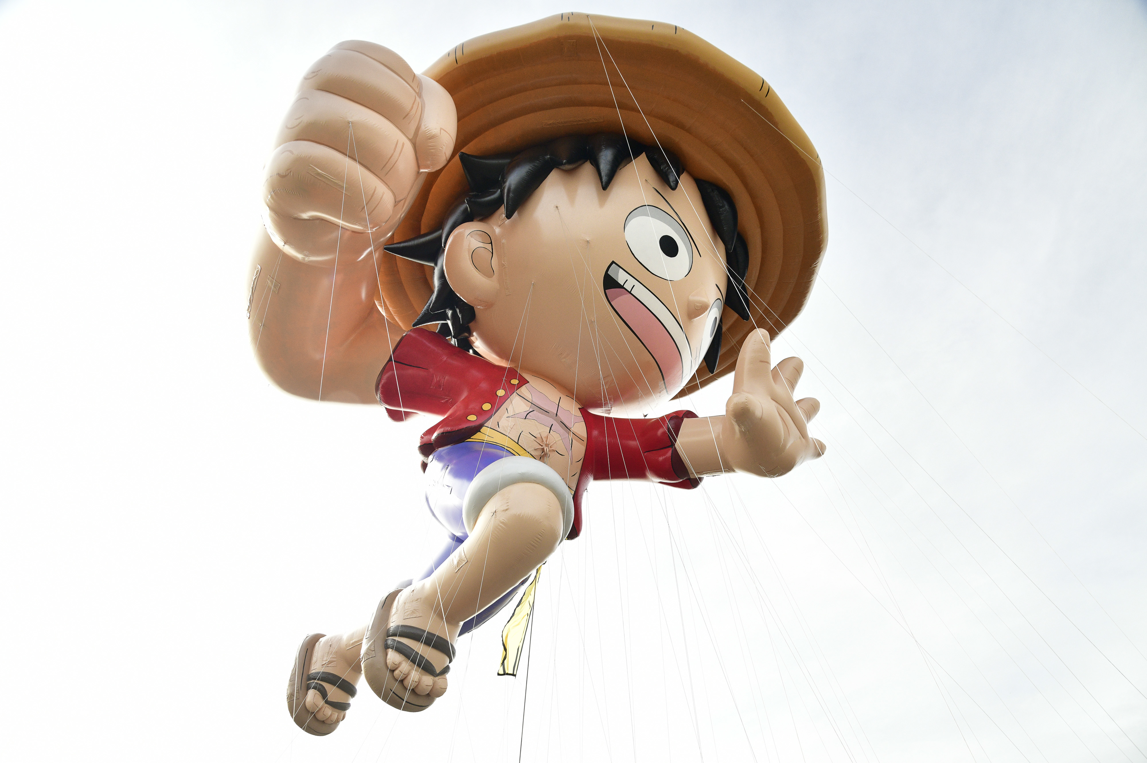A Monkey D. Luffy balloon